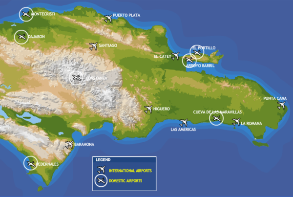 map from Fly Dominican Repubic