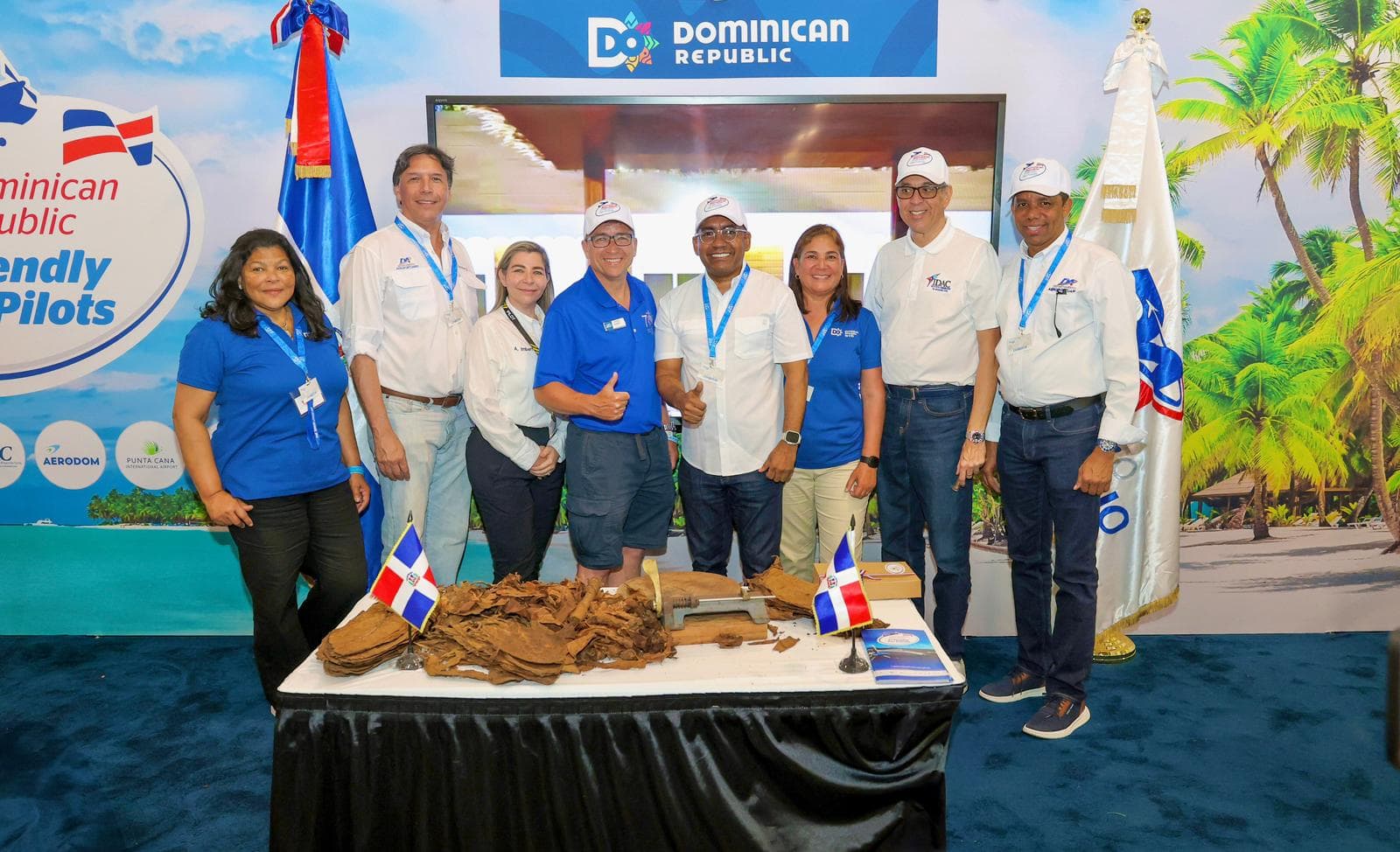 The country exhibits the benefits of Dominican private aviation at Oshkosh, EAA Airventure