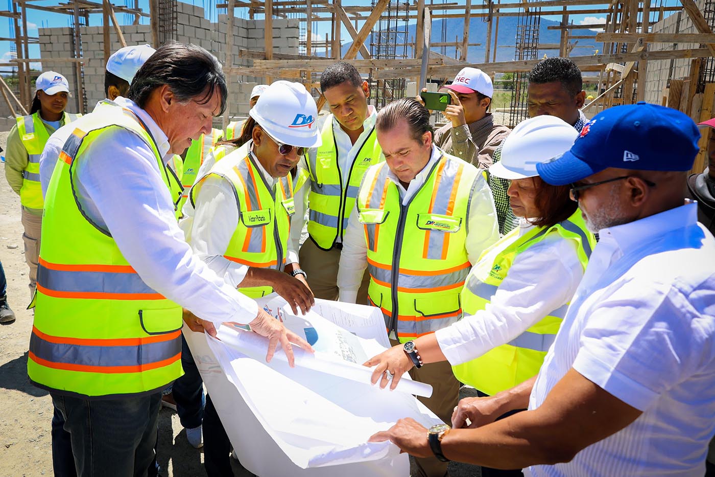 DA Inspection of New Domestic Airport in San Juan, Dominican Republic.